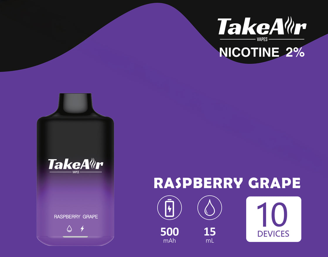 Raspberry Grape - 10 Pack